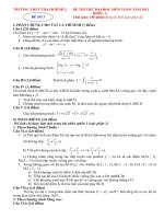 Bài giảng ĐỀ THI ĐH-CĐ NĂM 2011 SỐ 3