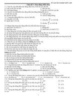 Bài soạn ôn tập học kì 1- vật lí 12