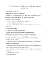 CÁC VẤN ĐỀ CHUNG VỀ BÁN HÀNG VÀ  XÁC ĐỊNH KẾT QUẢ KINH DOANH