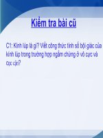 Gián án kinh hien vi ( cham giang)