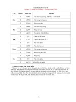 Giáo án Mẫu giáo - Tuần 3 CT 26 tuần