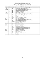 Bài giảng GIÁO ÁN TUẦN 33-CKTKN-BVMT