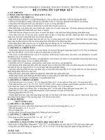 Đề cương ôn tập khối 11(CB+NC)