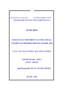 Giám sát sau tiêm phòng vaccine cúm gia cầm h5n1 tại tỉnh bình định trong 02 năm 2009 2010 