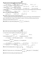 Bài soạn Đề KT đại số chương III tham khảo