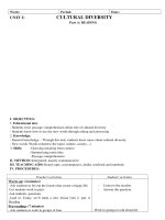 Gián án Unit 2 Tieng Anh 12 chuan