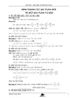 Bài soạn Khai thác từ một bài toán