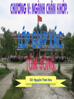 Sinh7-chương 5 TÔM SÔNG