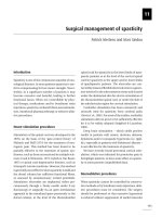 Surgical management of spasticity