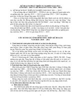 Tài liệu kế hoạch 2012 - 2017