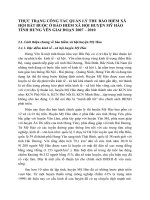 THỰC TRẠNG CÔNG TÁC QUẢN LÝ THU BẢO HIỂM XÃ HỘI BẮT BUỘC Ở BẢO HIỂM XÃ HỘI HUYỆN MỸ HÀO TỈNH HƯNG YÊN GIAI ĐOẠN 2007