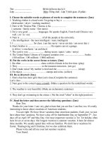 De thi hoc ki I anh 7 (rat hay)