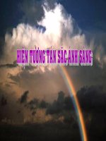 Bai 35 Hien tuong tan sac anh sang
