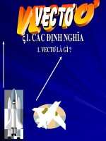 Tài liệu Vecto và định nghĩa