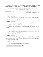 Tài liệu Ngữ văn 6 (HK1_2010-2011)