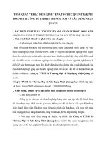 TỔNG QUAN VỀ ĐẶC ĐIỂM KINH TẾ VÀ TỔ CHỨC QUẢN TRỊ KINH DOANH TẠI CÔNG TY TNHH IN THƯƠNG MẠI VÀ XÂY DỰNG NHẬT QUANG