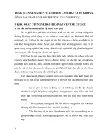 TỔNG QUAN VỀ NGHIỆP VỤ BẢO HIỂM VẬT CHẤT XE CƠ GIỚI VÀ CÔNG TÁC GIÁM ĐỊNH BỒI THƯỜNG  CỦA NGHIỆP VỤ