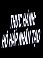 Tài liệu TH HÔ HẤP