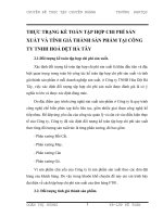 THỰC TRẠNG KẾ TOÁN TẬP HỢP CHI PHÍ SẢN XUẤT VÀ TÍNH GIÁ THÀNH SẢN PHẨM TẠI CÔNG TY TNHH HOÁ DỆT HÀ TÂY