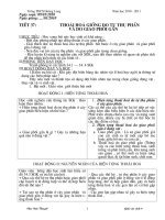 Gián án giao an sinh 9 ki 2 day du