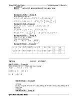 Vở bài tập đại số 7 ( HKI )