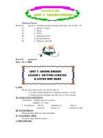 Tài liệu unit 7 Getting started . . .