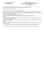 de ktra 1t lan 2 lop 11( 2010 - 2011)