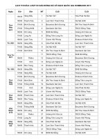 Bài giảng LICH THI DAU V.LEAGUC 2011- LUC