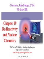 Tài liệu Chapter 19 Radioactivity and Nuclear Chemistry
