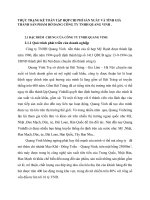 THỰC TRẠNG KẾ TOÁN TẬP HỢP CHI PHÍ SẢN XUẤT VÀ TÍNH GIÁ THÀNH SÁN PHẨM DỞ DANG CÔNG TY TNHH QUANG VINH