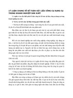 LÝ LUẬN CHUNG VỀ KẾ TOÁN VẬT LIỆU CÔNG CỤ DỤNG CỤ TRONG DOANH NGHIỆP SẢN XUẤT