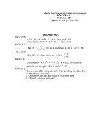 Bài giảng DE THI HSG TOAN 9 (CO DAP AN)