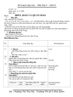 Bài giảng bien dao va quan dao