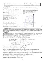 LỜI GIẢI ĐỀ THI TOÁN 2011 - ĐỀ SỐ 5