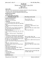 Tài liệu Giao an buoi 1 Lop 1tuan 24