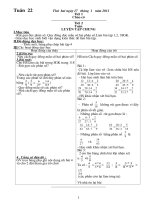 Bài giảng tuan 22 lop 4