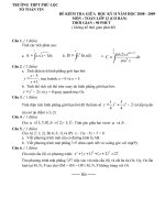 Bài soạn thi gua ki 08-09 so 4