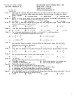 DE THI HOC KY 1 VAT LY 10 CB