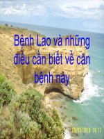 benh lao va nhung dieu can biet ve benh lao