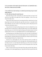 LÝ LUẬN CHUNG VỀ TỔ CHỨC KẾ TOÁN BÁN HÀNG  XÁC ĐỊNH KẾT QUẢ BÁN HÀNG TRONG DOANH NGHIỆP