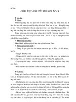 SKKN môn Toán lớp 2