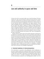 Law and authority in space and time