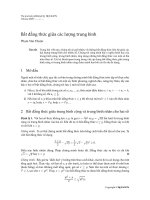 Bất đẳng thức giữa các lượng trung bình - Phạm Văn Thuận