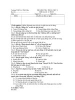 Kiểm tra thơ và truyện h đại