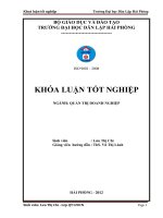 MỘT số BIỆN PHÁP NÂNG CAO HIỆU QUẢ HOẠT ĐỘNG KINH DOANH tại CÔNG TY TNHH THƯƠNG mại DUY THỊNH 