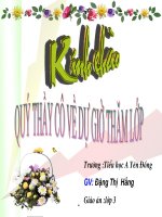 Gián án TNXH lop 3- than cay