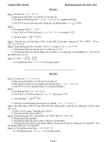 Tài liệu ĐỀ TỰ LUYỆN TNTHPT 2011 (HS TB-Y)