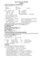 De cuong on tap KH I lop 6