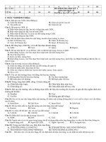 Tài liệu Đề thi tin học 12 học kì I