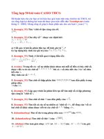 Tổng hợp 50 bài tập casio